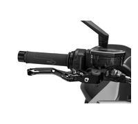 PUIG LEVER 4.0 BRAKE FIXED SHORT BLACK AND BLACK SELECTOR