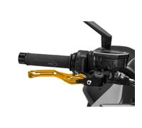 PUIG LEVER 4.0 BRAKE FIXED SHORT GOLD AND BLACK SELECTOR