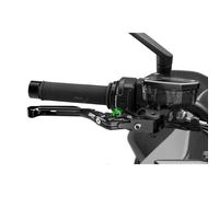 PUIG LEVER 4.0 EXTENDABLE AND FOLDABLE BRAKE WITH BLACK CENTRAL BODY BLACK EXTEN