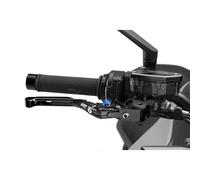 PUIG LEVER 4.0 EXTENDABLE AND FOLDABLE BRAKE WITH BLACK CENTRAL BODY BLACK EXTEN