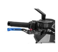 PUIG LEVER 4.0 EXTENDABLE AND FOLDABLE BRAKE WITH BLACK CENTRAL BODY BLUE EXTENS