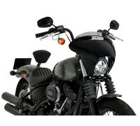 Puig Lght Smk Batwing Sport Screen Harley Davidson Softail Street Bob FXBB 21-24