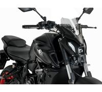 Puig 20618H Naked New Generation Sport sporty and aerodynamic in 3 mm acrylic with raised design that improves protection and maintains wide visibility, Smoke