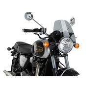 Puig Light Smoke Sport Screen Triumph Bonneville T100/T120 2002-2025