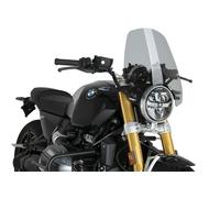 Puig 22134H New Generation Touring, made of 4 mm acrylic with aerodynamic design wind tunnel tested, rounded edges, metal supports and TÜV approved, Smoke
