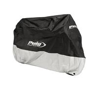 Puig 20726N Motorcycle Cover Logo XL Black