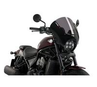 Puig Windscreen Dark Night – Heavily Tinted – Honda CMX1100 Rebel / Rebel DCT – Motoplastic