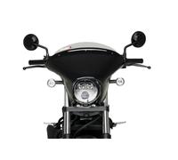 Puig Matt Blk Housing Lt Smoke Batwing Sport Screen Honda CMX500 Rebel 2020-2025