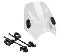 Puig Mini Windscreen Mito Transparent, including mounting kit