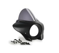 Puig Matte Black/Light Smoke Mirage Touring Screen Kawasaki Eliminator 500 24-26