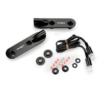 Puig Mirror Caps with Integrated Indicator Black For BMW M1000RR 2023-Current