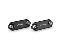 PUIG Mirror Hole Cap For Aprilia RS 457 24-25 Black 22242N