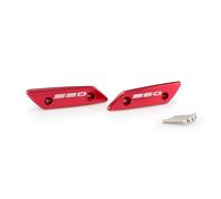 PUIG Mirror Hole Cover For Yamaha T-MAX 560 MAX TECH 22-24 Red