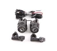 Puig Moto Motorcycle Auxiliary Lights (to fit 20.5 / 25 mm Engine Bars) Black |
