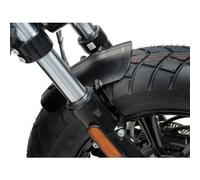 Puig Motorcycle Aluminum Milled Front Mudguard Black For Indian Scout (15-23)