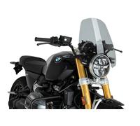 Puig 22134H New Generation Touring, made of 4 mm acrylic with aerodynamic design wind tunnel tested, rounded edges, metal supports and TÜV approved, Smoke