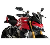 Puig Naked Bike Screen STREETF. V4, heavily tinted