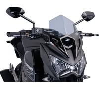 Puig Naked Bike Screen Z 800, model year 2013, lightly tinted