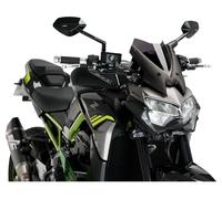 Puig Naked Bike Screen Z 900, model year 2020, heavily tinted