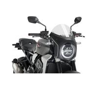 PUIG NEO SPORTS Cafe Semi-Fairing Screen For Honda CB1000R 18-20 Clear-Black