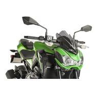 Puig 9689F Naked New Generation Sport sporty and aerodynamic in 3 mm acrylic with a raised design that improves protection and maintains wide visibility, Dark Smoke