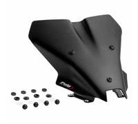 Puig 22423J New Generation Sport, sport windscreen made of 3 mm methacrylate with aerodynamic design tested in wind tunnel, metal supports and TÜV approved, Matte Black