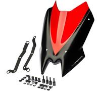 Puig 3840R New Generation Sport Red, windscreen designed to improve aerodynamics, renew the motorcycle’s aesthetics and offer easy installation with precise and resistant fit in all conditions