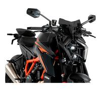 Puig Sports screen with type approval 1390 SuperDuke, dark-tinted