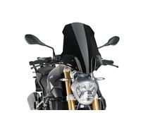 Puig New Generation Touring for Bmw R1200R (Year 2015-2018) - Black