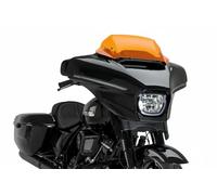 Puig Orange Batwing Sports Screen Harley Davidson Street Glide FLHXSE 2024