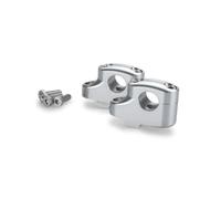 PUIG Pullback Handlebar Risers For BMW F750 GS 18-24 Silver 21811P