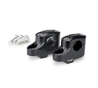 PUIG Pullback Handlebar Risers For BMW F800 GS 24-25 Black 21811N