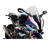PUIG WINDSCREEN R-RACER FIT ON BMW S1000RR 19-24 CLEAR