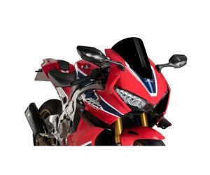 PUIG R-RACER Windscreen Honda CBR1000RR SP 17-19 Black 3630N