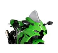 PUIG R-RACER Windshield Clear Smoke For Kawasaki ZX-10RR 2021-2025