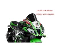 PUIG R-RACER Windshield Cupolino Kawasaki ZX-10RR 2017-2018 Black