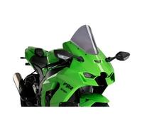PUIG R-RACER Windshield Dark Smoke For Kawasaki ZX-10RR 2021-2025