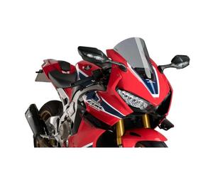 PUIG R-RACER Windshield HONDA CBR1000RR 2017-2019 Clear Smoke 3630H