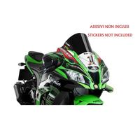 PUIG R-RACER Windshield Kawasaki ZX-10R Ninja KRT 2019-2020 Black