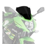 Puig Racing Screen Windshield Black Opaque Kawasaki Ninja 125 2019 - 2024