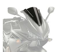Puig Racing Screen Windshield Deflector Black Honda CBR 500 R 2016 - 2018