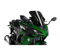 PUIG Racing Windshield For Kawasaki Z1000SX Tourer 2011-2013 Black
