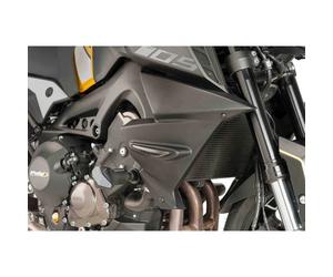 Puig Radiator Protection Panels Yamaha MT-09 17-20 Matte Black