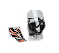 PUIG RALLY Semicarenato Windshield For KTM 125 EXC 2014-2023 Transparent