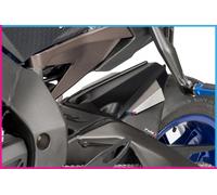 Puig 7688J Rear fender made of high-resistance ABS with integrated chain guard that improves protection and reduces splashes, Matte Black