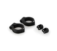 PUIG Replacement Set Of Fog Light Brackets 2.0 For 25.5MM Tube BLACK