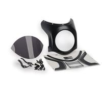 Puig Retro Carbn Look Semi Fairing & Dk Smoke Screen 195mm Honda CB1100 RS 17-20