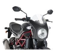 Puig Retro Carbon Look Semi Fairing And Clear Screen 195mm Suzuki SV 650 16-25
