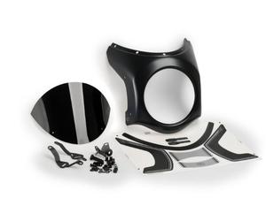 Puig Retro Cbn Look Semi Fairing & Blk Screen 195mm Triumph Speed Twin 900 23-24