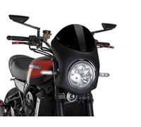 Puig Retro Crbn Look Semi Fairing & Black Screen 195mm Kawasaki Z900 RS SE 22-25